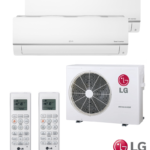 LG Klimagerät Standard Plus Duo-Set 4,1kW Tiny 2x PC09SQ.NSJ/ MU2R15.UL0 R32- Preis auf Anfrage