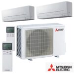 Mitsubishi Klimagerät M-Serie Duo-Set 7,2 kW 2xMSZ-AP35 /MXZ-4E72VA Wifi- Preis auf Anfrage