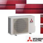 Mitsubishi Klimagerät Diamond Duo-Set 5,3 kW Wandgerät2xMSZ-LN25VG / MXZ-2D53VA ROT- Preis auf Anfrage